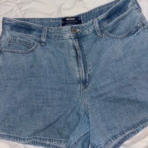 Hollister Women's Sky Blue Jean Shorts